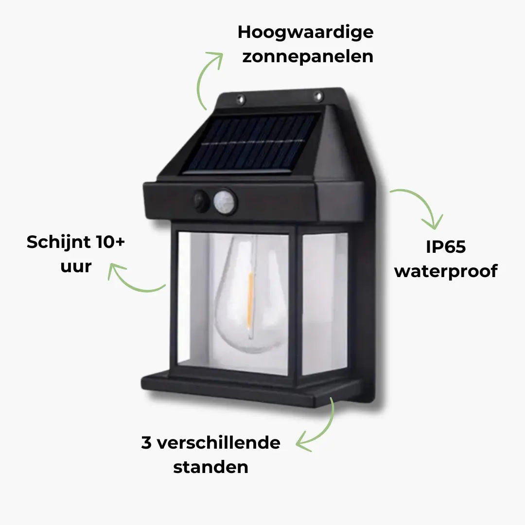 OutdoorHaven - Sfeerverlichting op Zonne-energie - Sensor OutdoorHaven