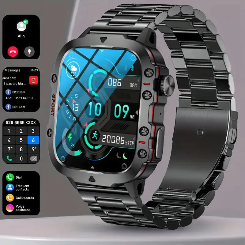 OutdoorHaven Sport Smartwatch - IP68 Waterdicht OutdoorHaven