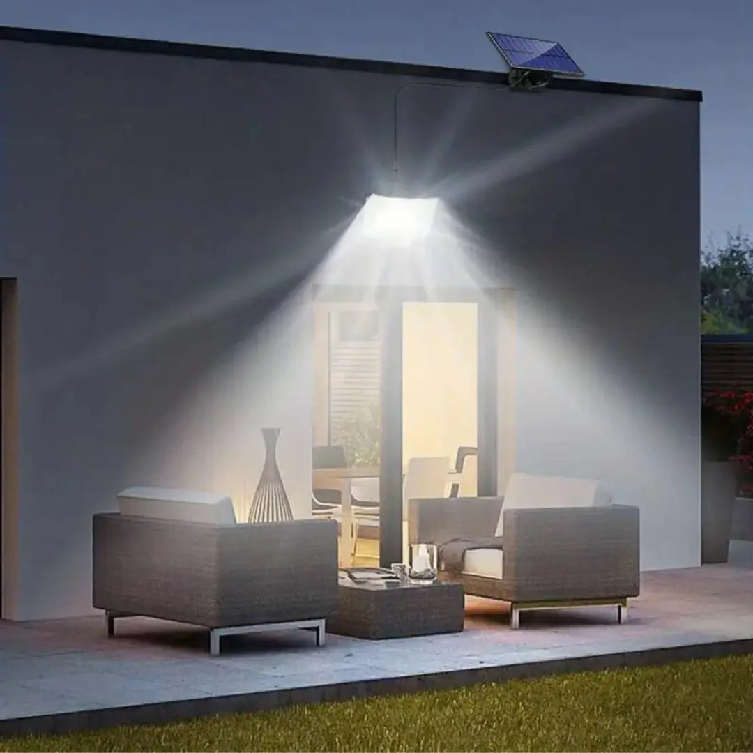 OutdoorHaven | Solar Buitenlamp met bewegingssensor - 200 LED OutdoorHaven