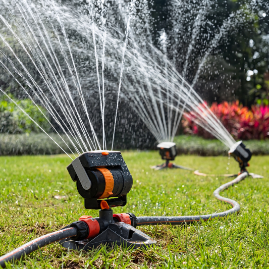 Tuin Sprinkler 180° Draaibaar – Gazonbewatering – 4 Standen