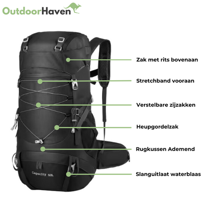 50L Backpack - Outdoor - Trekking - OutdoorHavenNL