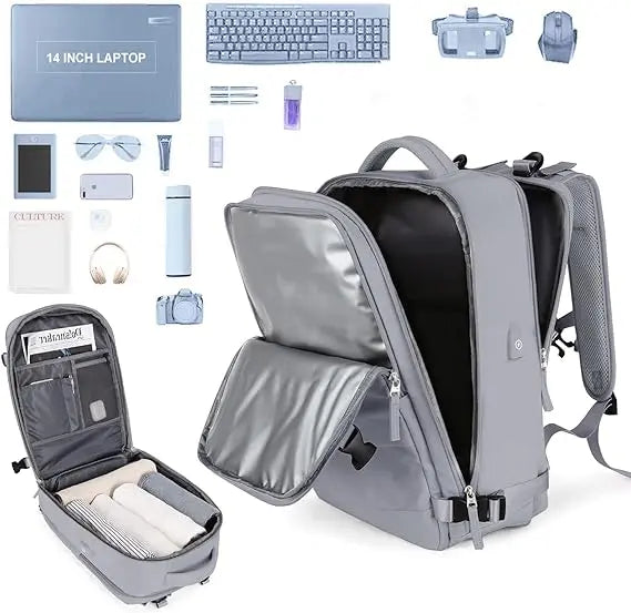 Rugtas - Handbagage Tas - USB opladen OutdoorHaven