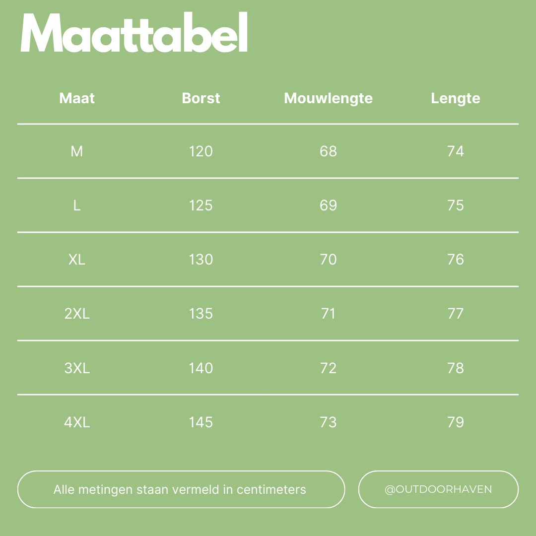 Houthakkersjas - Gevoerd & Duurzaam - Herfst - Ideaal voor Buitenwerk