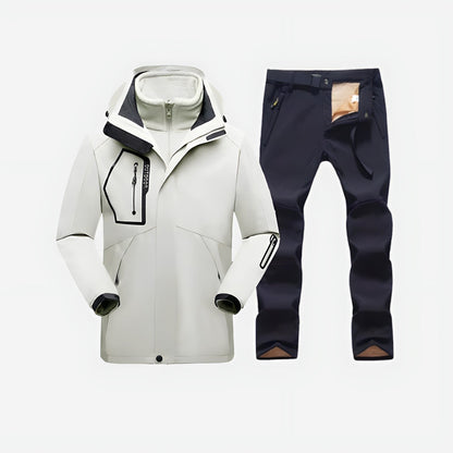 Heren Softshell Set – Outdoor Jas – Wandelbroek