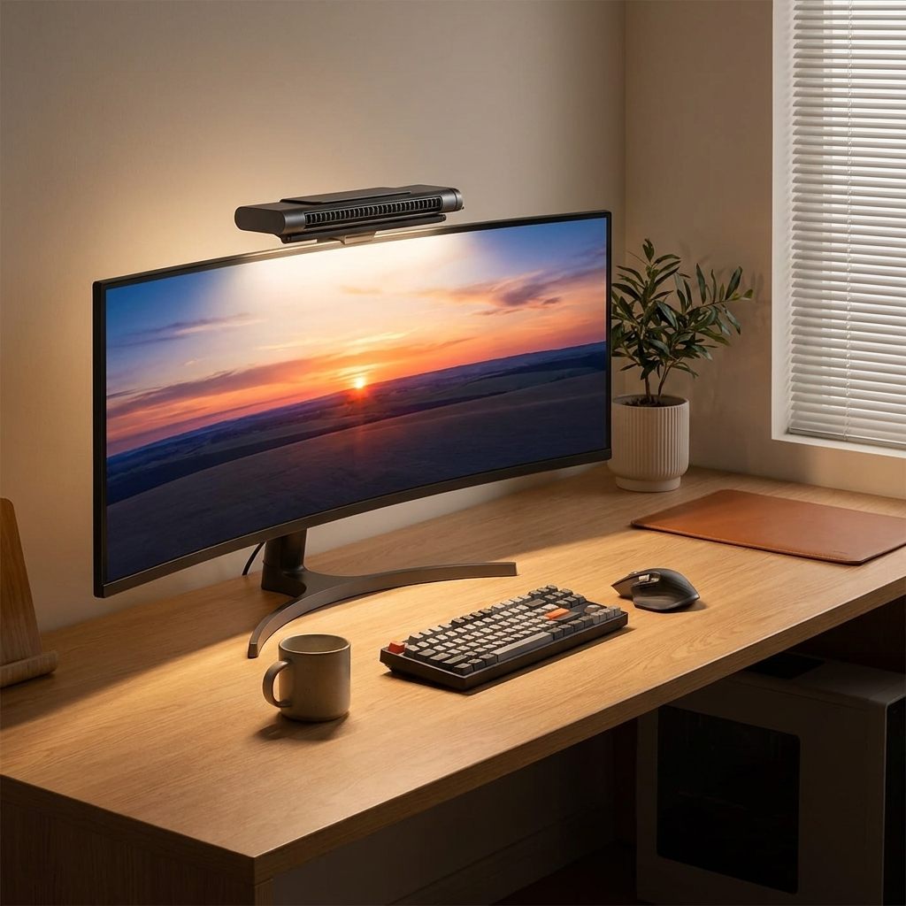 USB Ventilator Desktop - Monitor Ventilator - Verstelbare Luchtstroom