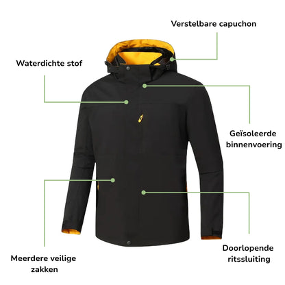Herenjas – Waterdicht – Met Capuchon – Herfst