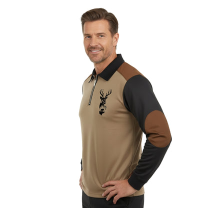Outdoor Trui – Half Zip – Hert Design