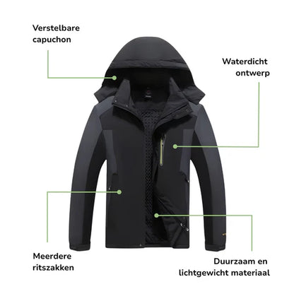 Waterdichte Outdoor Jas – Heren Softshell – Winter/Herfst