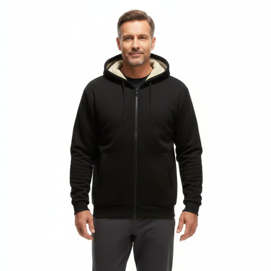 Fleece Hoodie – Sherpa Gevoerd – Winter