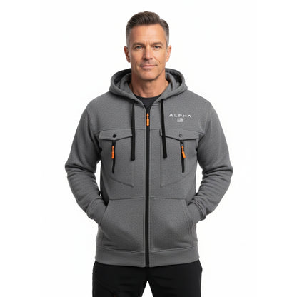Softshell Hoodie – Volledige Rits – Thermo