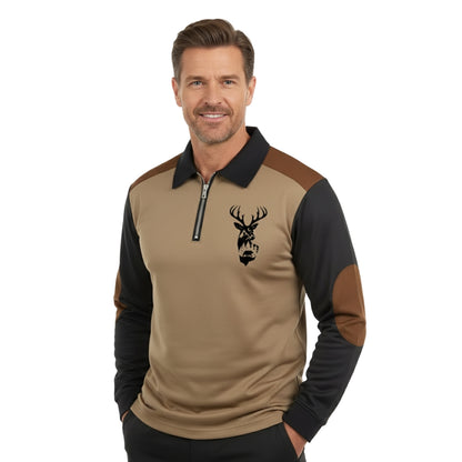 Outdoor Trui – Half Zip – Hert Design