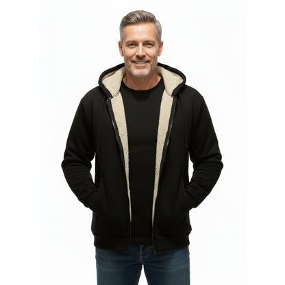 Fleece Hoodie – Sherpa Gevoerd – Winter