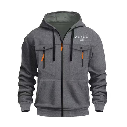 Softshell Hoodie – Volledige Rits – Thermo