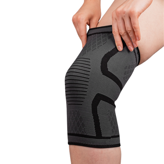 Compressiemouw voor de Knie - Kopervezels - Blijft Zitten
