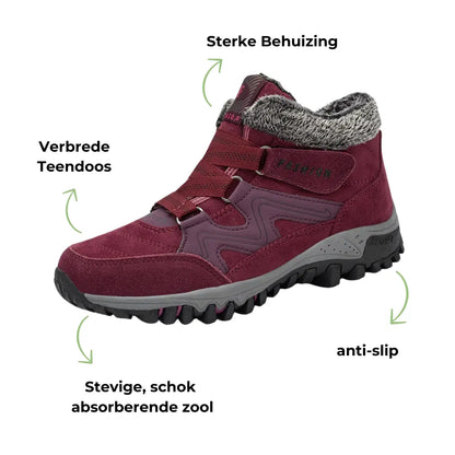 Wandelschoenen Vrouw - Orthopedisch - Gevoerd OutdoorHaven