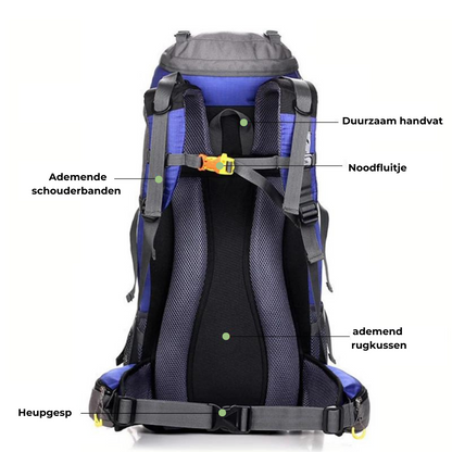 OutdoorHaven - 50L Backpack - Waterdicht