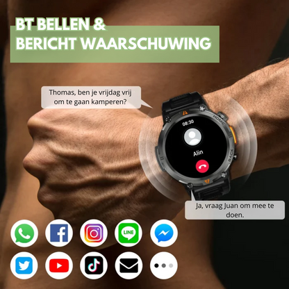 Outdoor Smartwatch - IOS & Android - OutdoorHavenNL