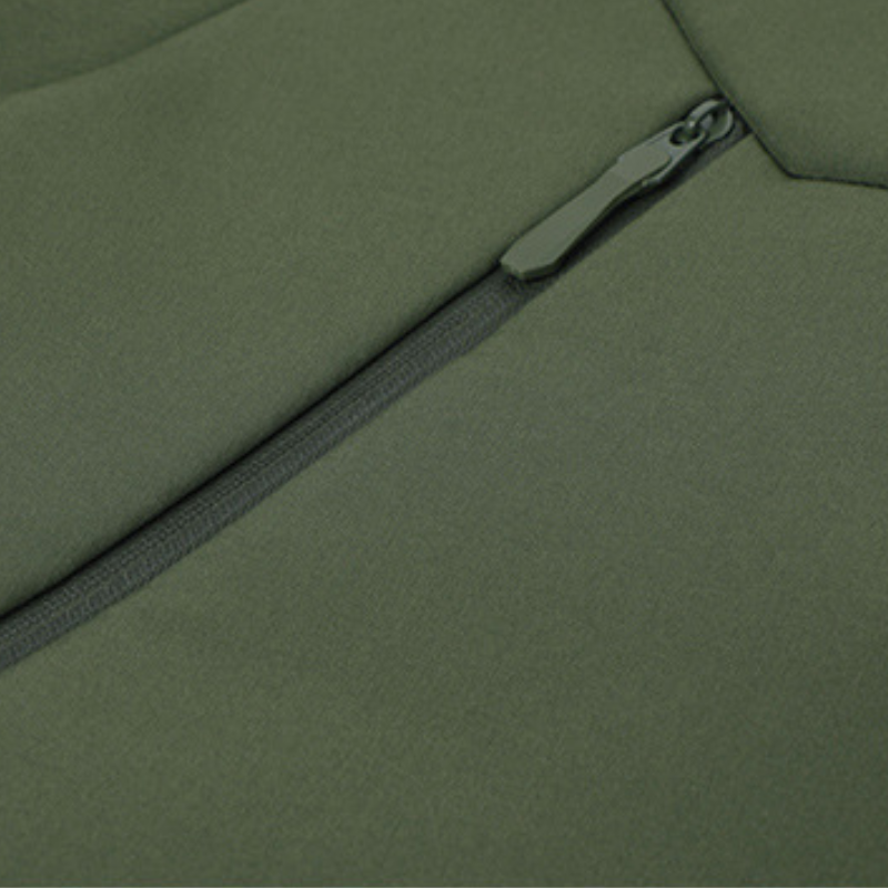 Softshell jas heren met fleece voering en ventilatiepanelen