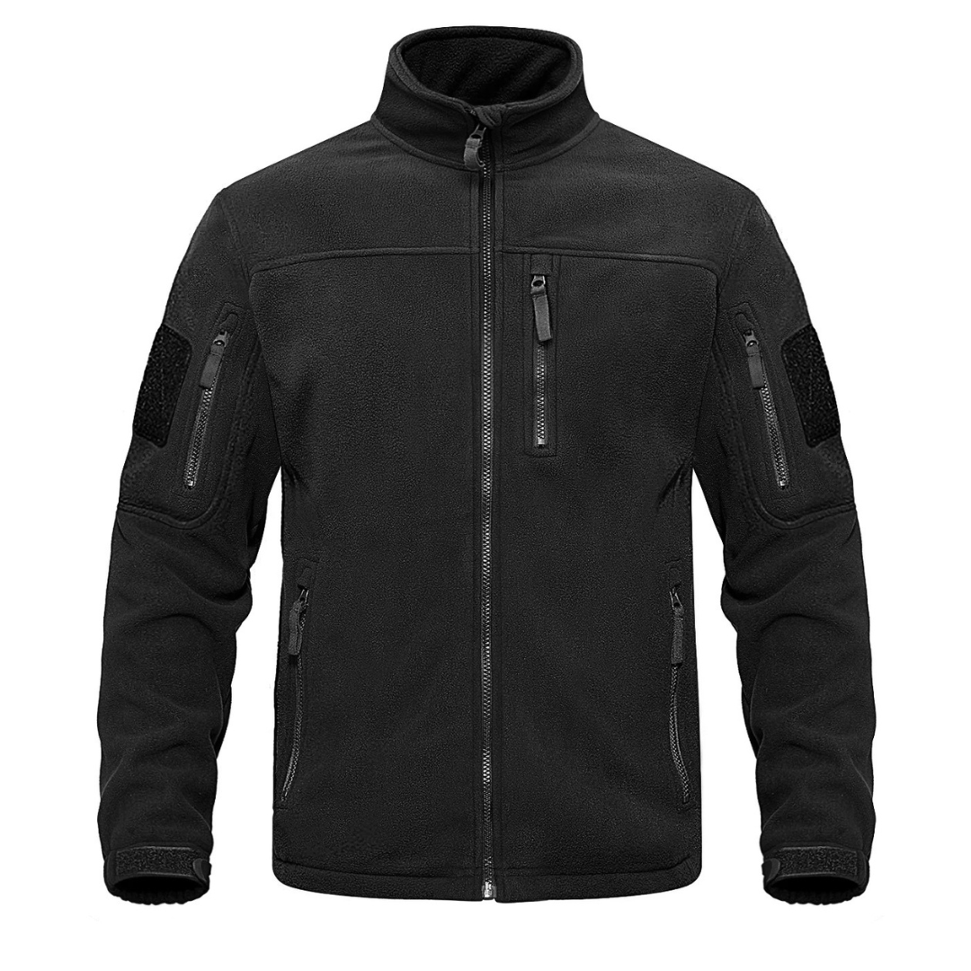Fleecejack Heren - Winddicht - Tactische Outdoorjas met Rits