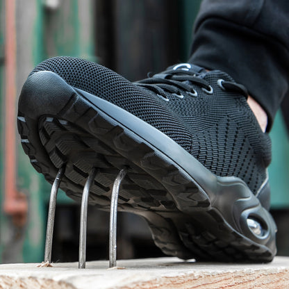 Werkschoenen heren met stalen neus in sneaker model