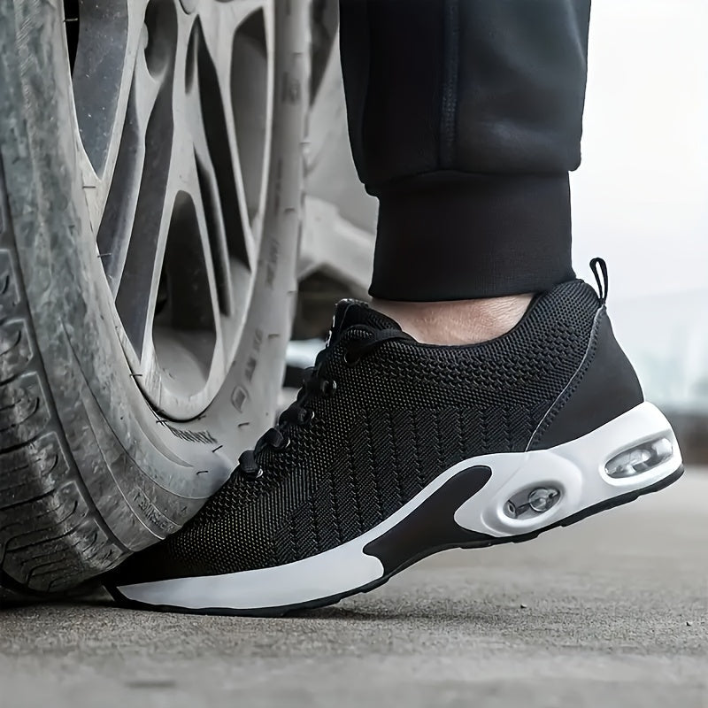 Werkschoenen heren met stalen neus in sneaker model