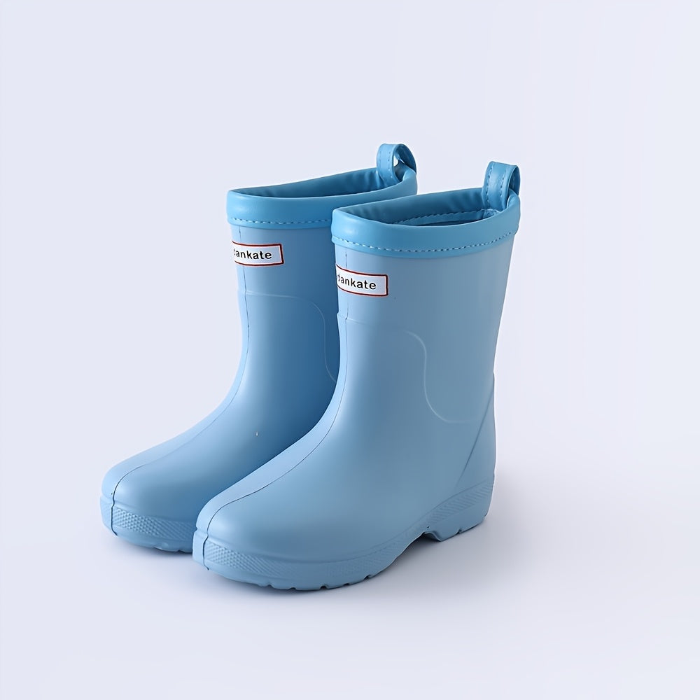 Regenlaarsjes kinderen met hoge schacht