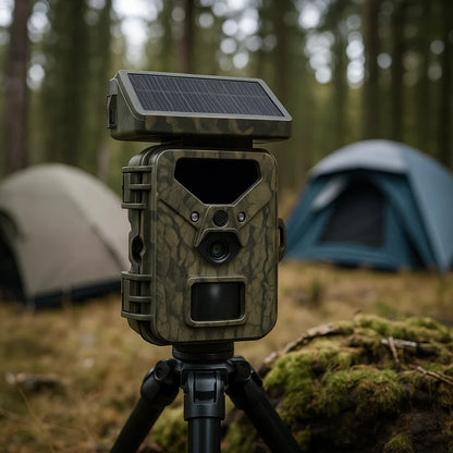 Wildcamera – 20MP Full HD – Zonnepaneel – Nachtzicht – Snelle Detectie