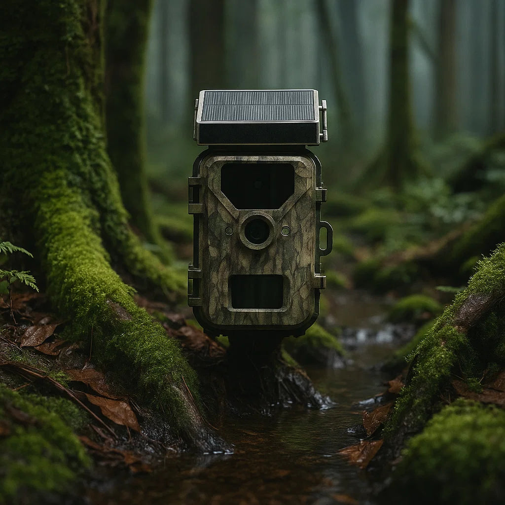 Wildcamera – 20MP Full HD – Zonnepaneel – Nachtzicht – Snelle Detectie