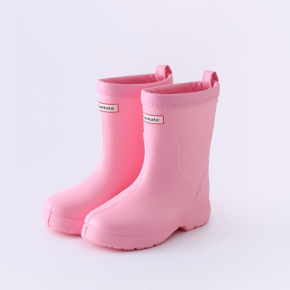 Regenlaarsjes kinderen met hoge schacht