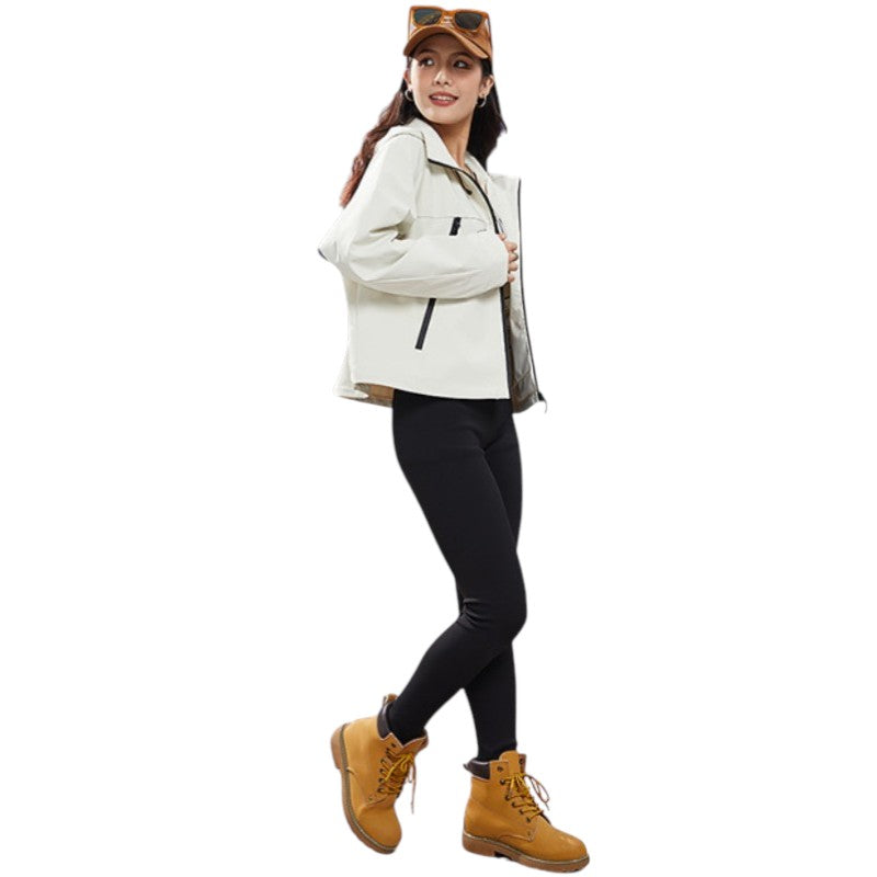 Regenjas dames waterdicht en ademend, kort model