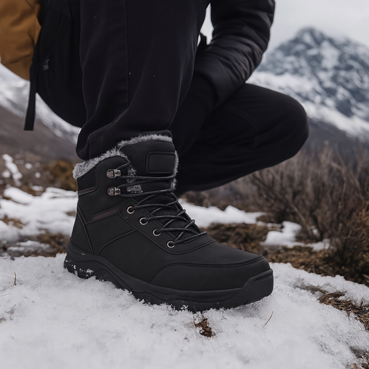 Snowboots Heren - Waterdicht & Warm Gevoerd - Antislipzool