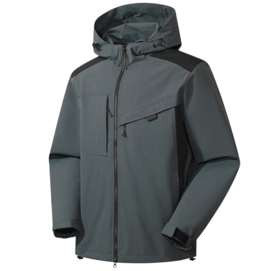 Hardshell jas voor heren, waterdicht en comprimeerbaar