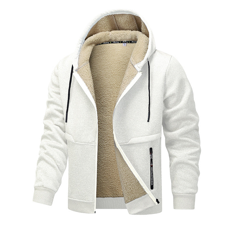 Hoodie met Rits Heren - Winddicht & Gevoerd - Diepe Zakken