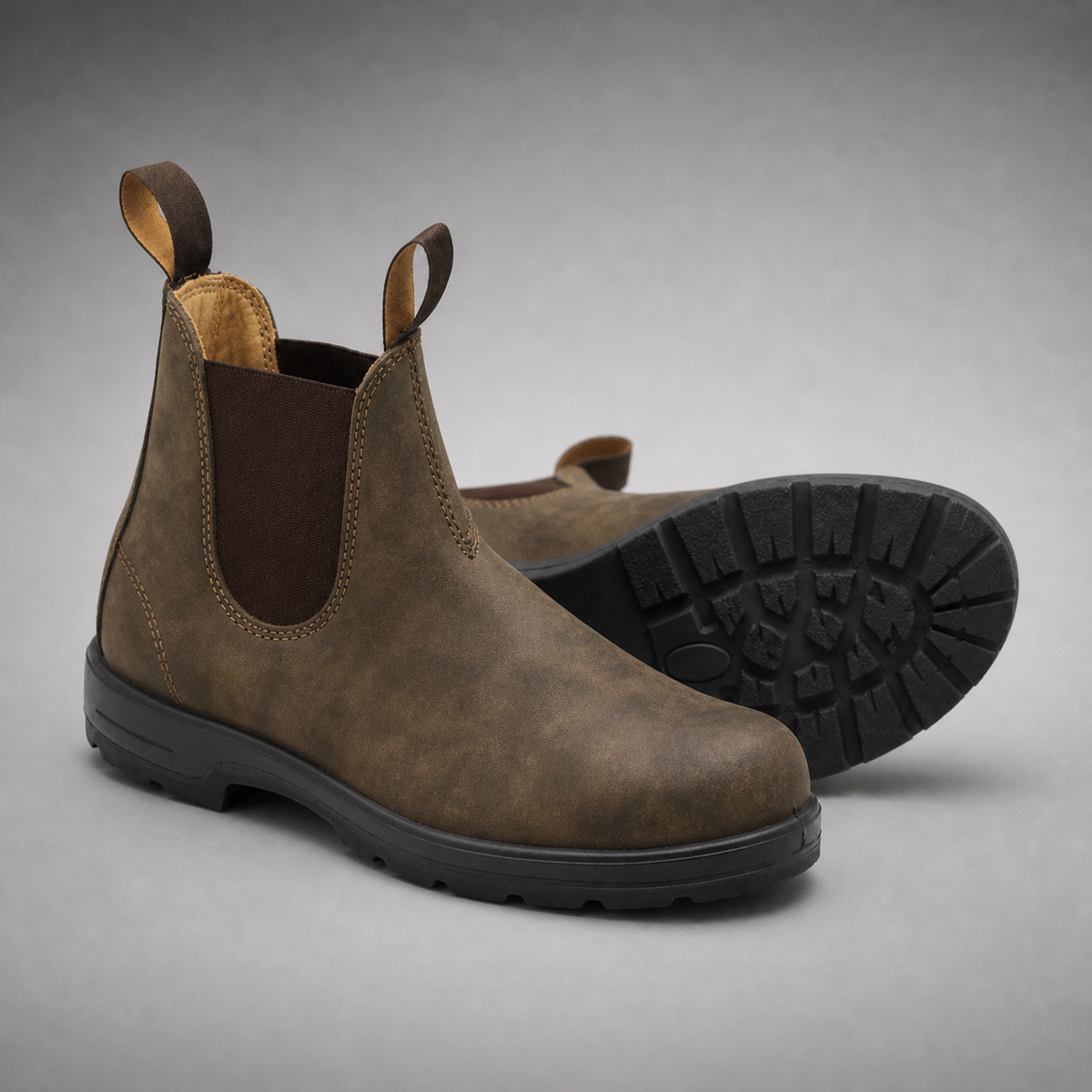 Chelsea boots heren met gedempt voetbed