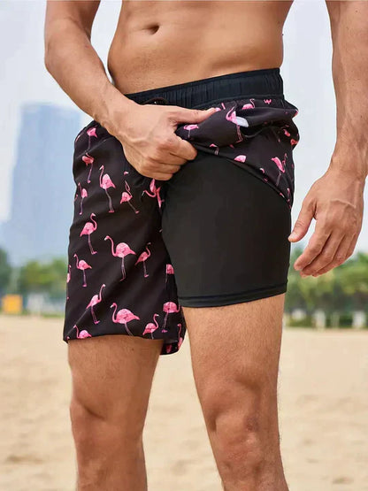 Heren Zwemshort - Sneldrogend - Met Binnenbroek