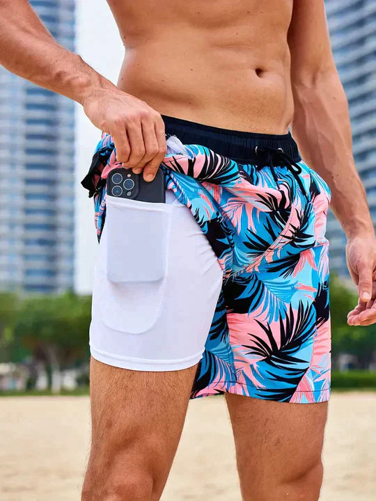 Heren Zwemshort - Sneldrogend - Met Binnenbroek