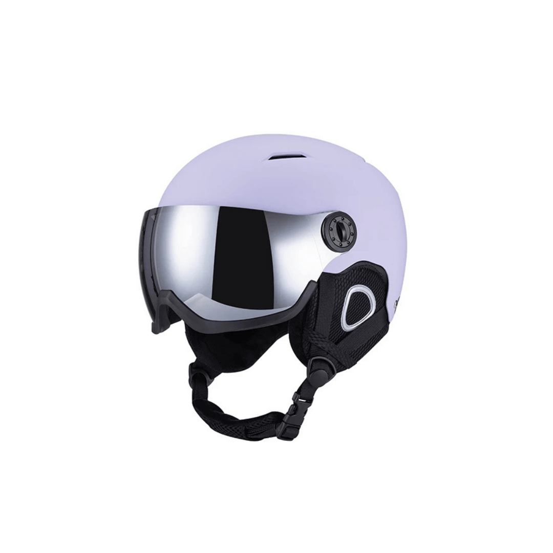 Skihelm met vizier en ABS-buitenschaal