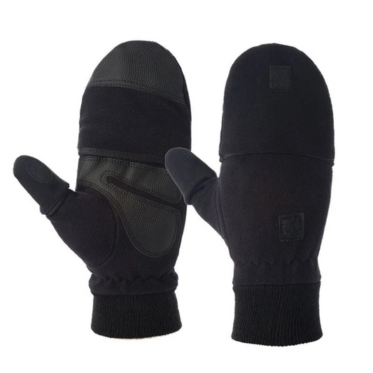 Winterhandschoenen 2-in-1 - Klapwant - Fleecevoering