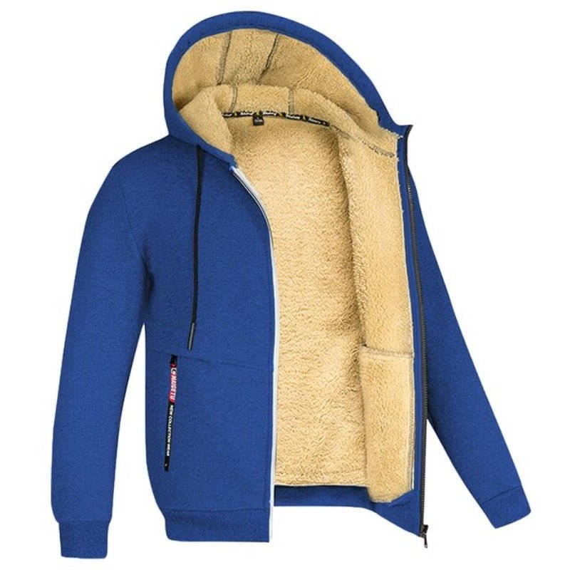 Vest Met Capuchon Heren - Rits - Sherpa Voering