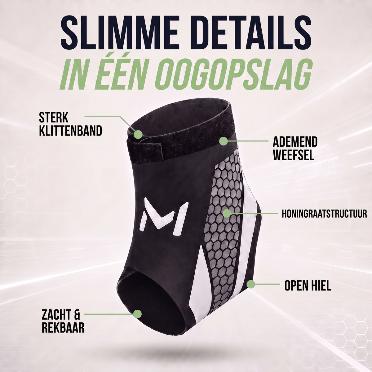 enkelbrace - infographic