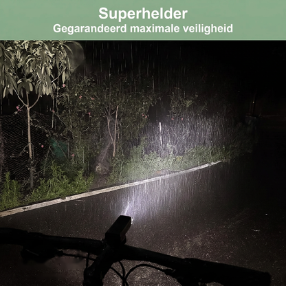 Fietslamp Voor - USB Oplaadbaar - Tot 5 Uur Licht