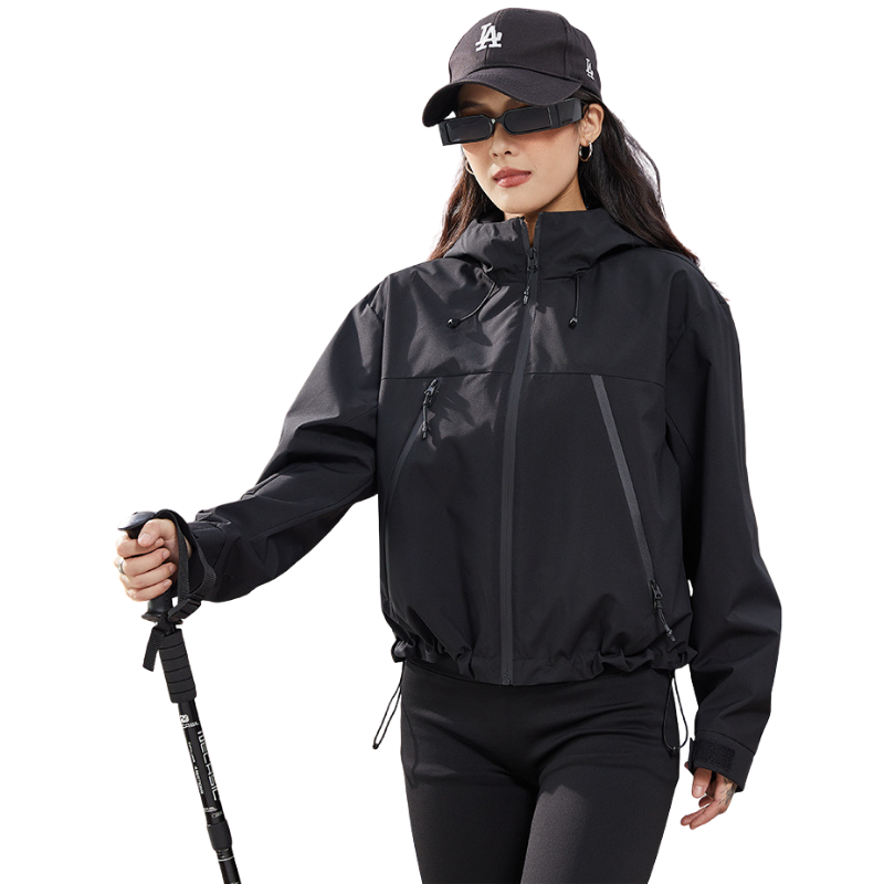 Regenjas dames waterdicht en ademend, kort model