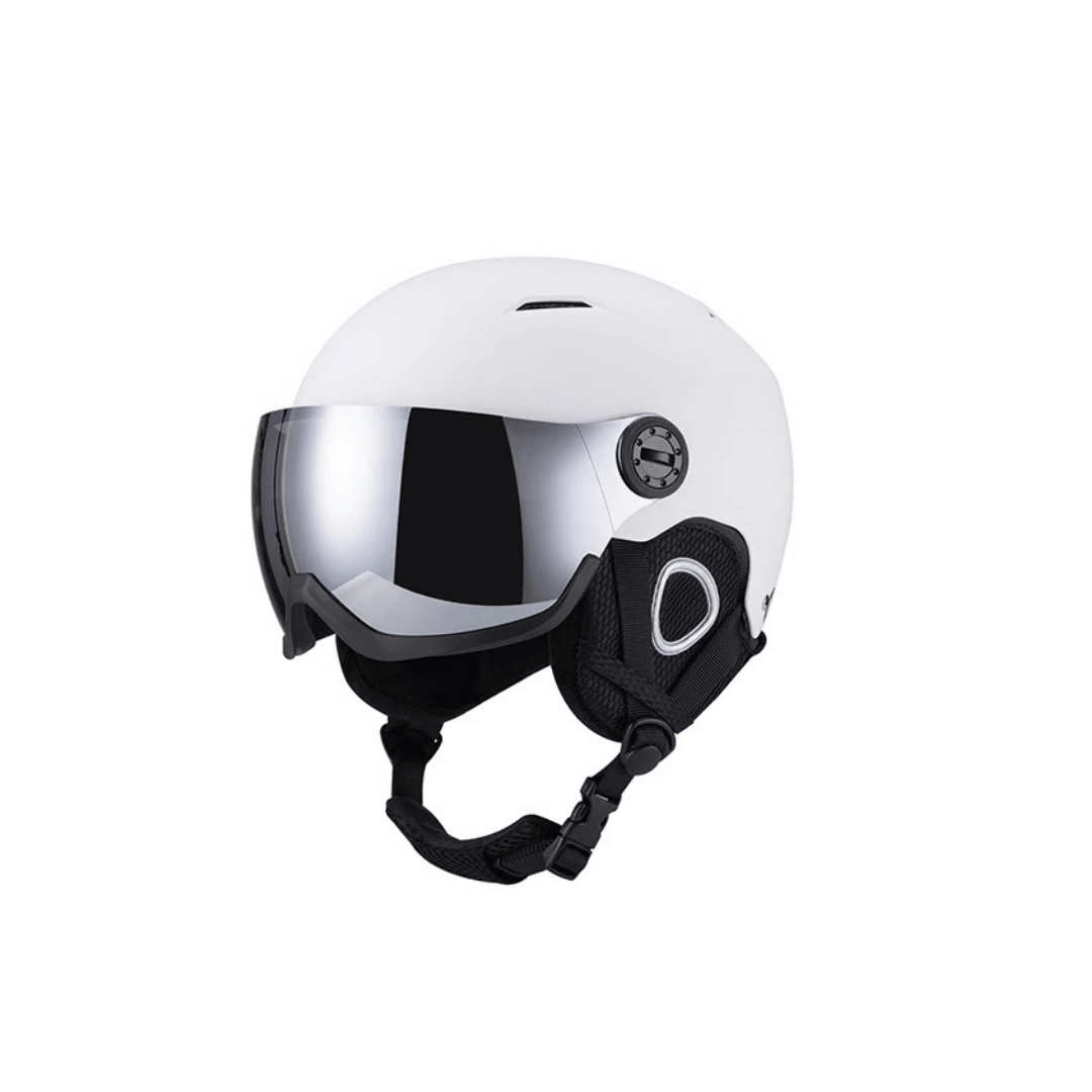 Skihelm met vizier en ABS-buitenschaal