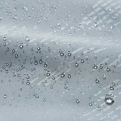 Heren zomerjas waterafstotend en winddicht, opgevouwen in packzak