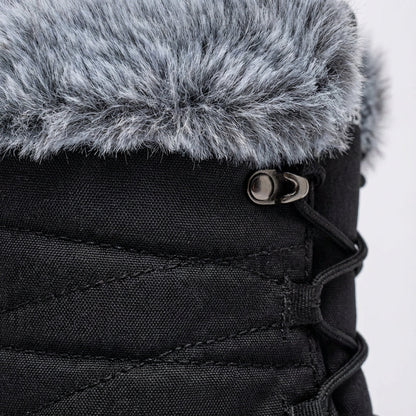 Snowboots Dames Enkelhoog - Waterdicht & Gevoerd - Met Veters