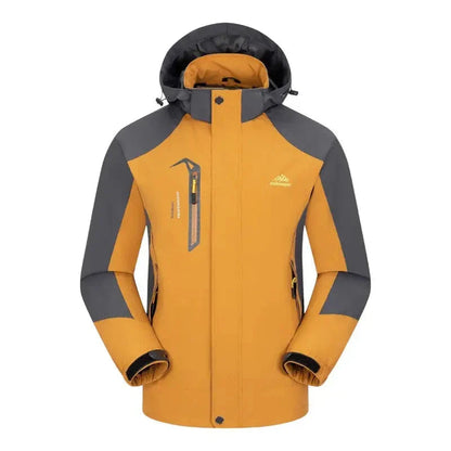 Regenjas voor heren met afneembare capuchon