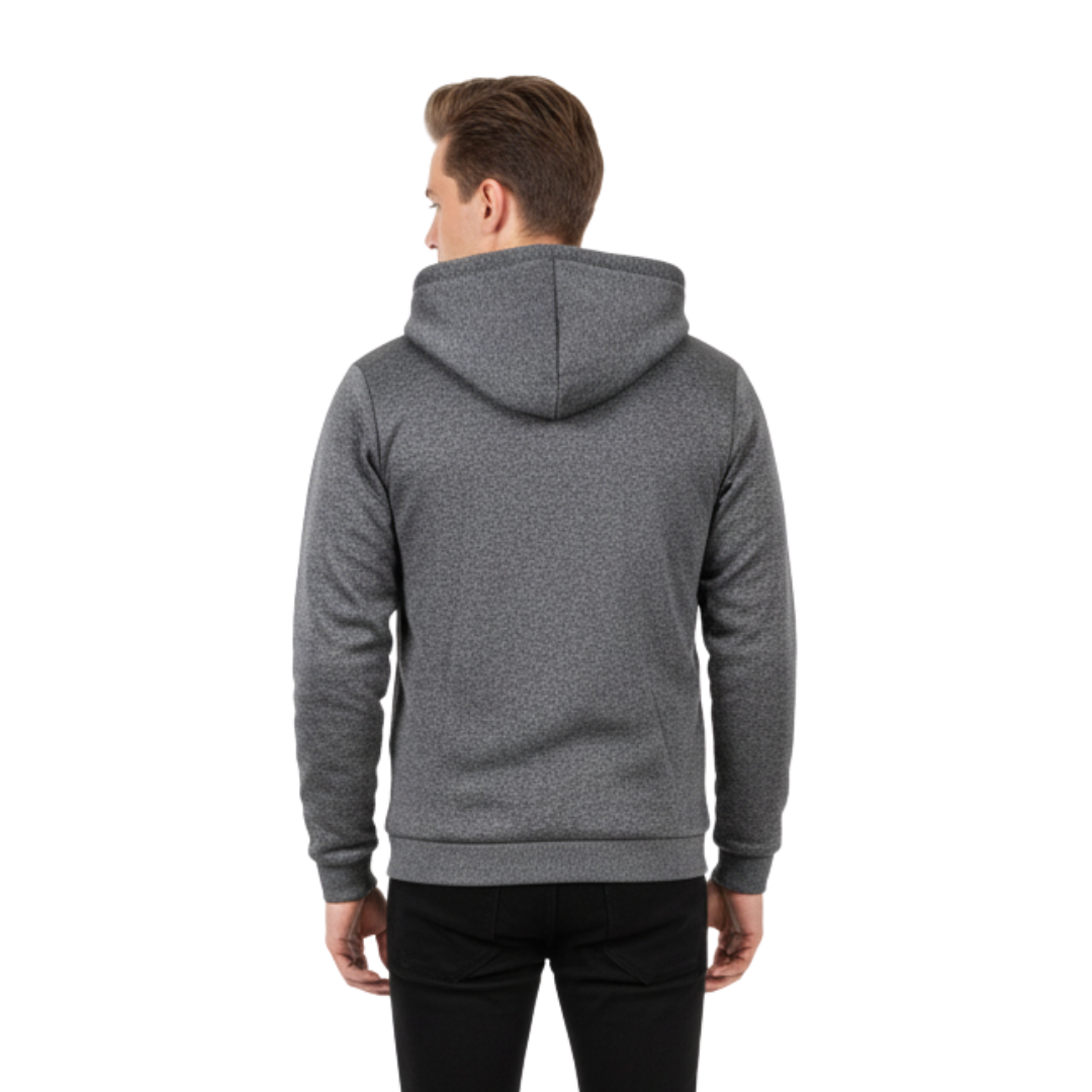 Fleecevest Heren met Capuchon - Winddicht - Sherpa-Gevoerd
