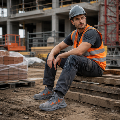 Werkschoenen Heren - Licht & Ademend - Antiperforatiezool