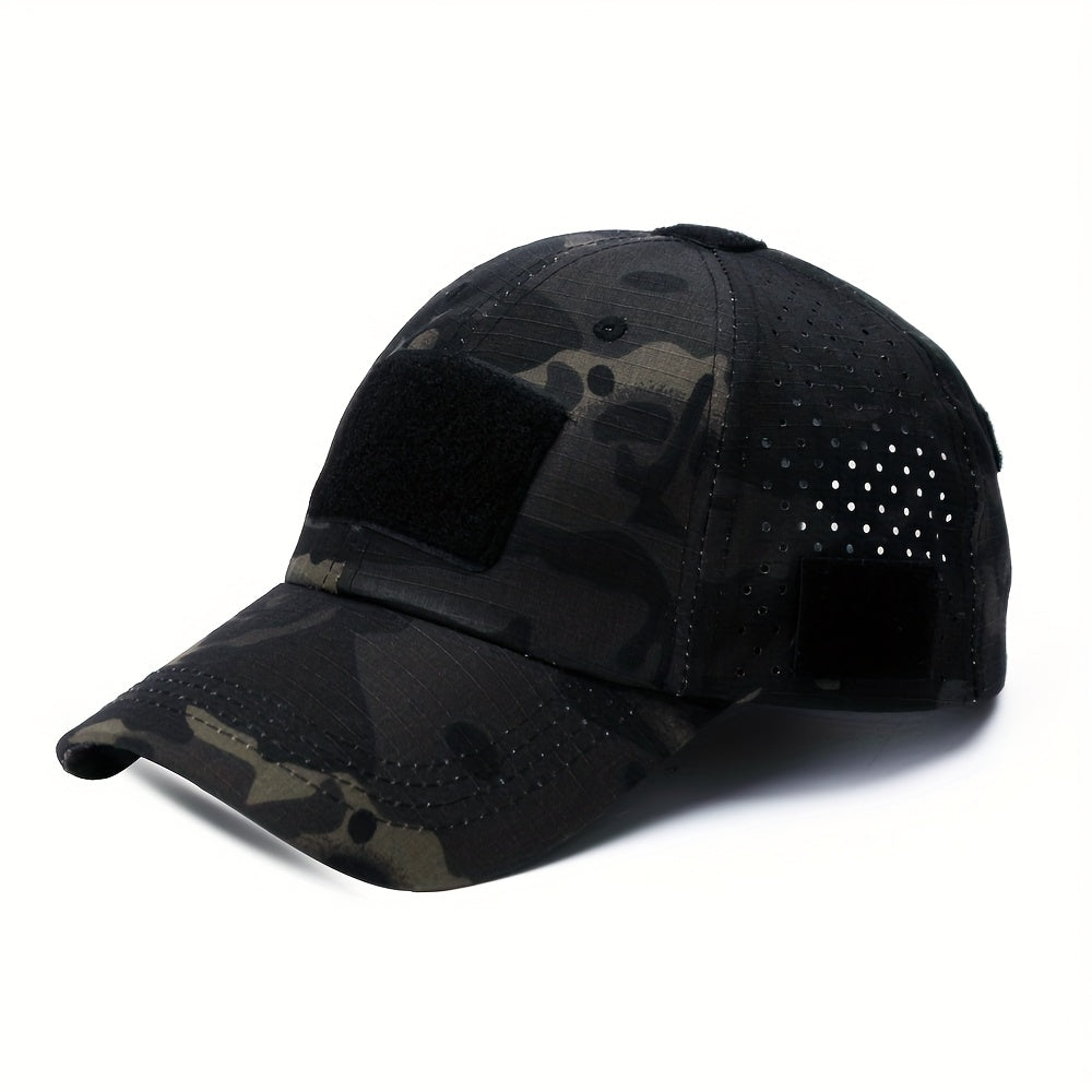 Heren Camouflage Pet - Ademend - Brillenhouder - UV-Bescherming