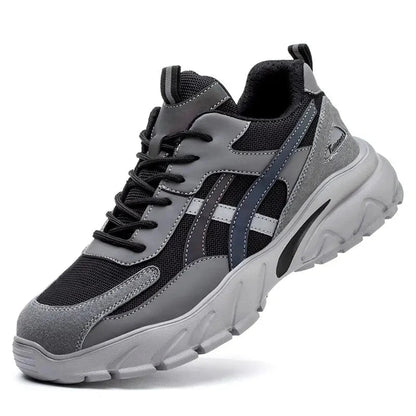 Veiligheidsschoenen heren met ademend mesh